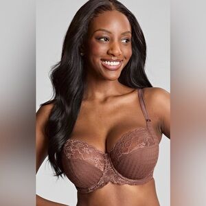 Panache Envy Full Cup Underwire Bra Brown 36DD (E)